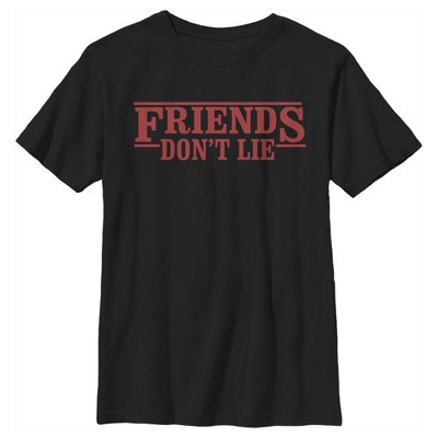 Boy's Stranger Things Don't Lie Logo Style T-shirt : Target