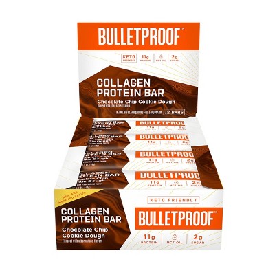 Bulletproof Collagen Bar - Cookie Dough - 12pk