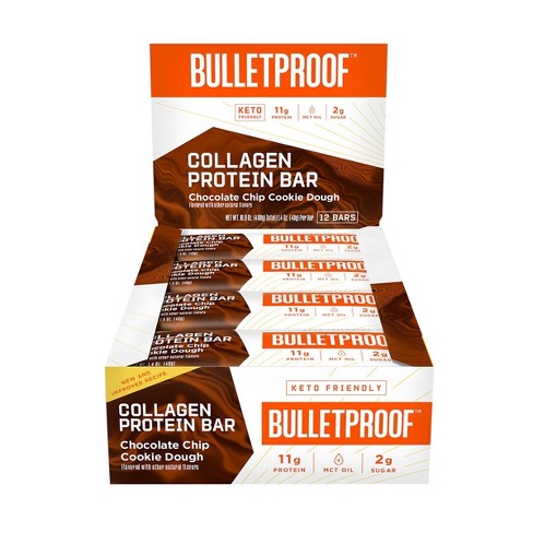 Bulletproof Collagen Bar - Cookie Dough - 12pk - image 1 of 4