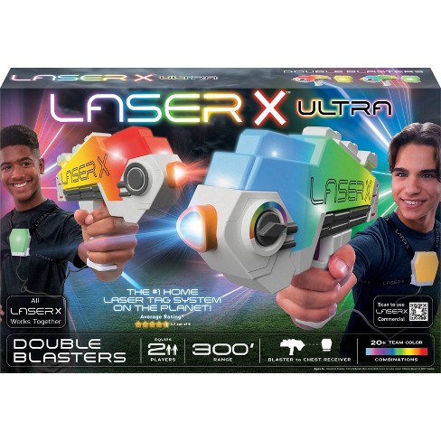 Laser X Revolution Two Player Long Range Laser Tag Gaming Blaster Set :  Target