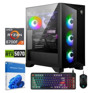 MSI Aegis ZS2 Gaming Tower Desktop, AMD Ryzen 7 8700F, RTX 5070