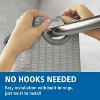 LunaLulinlk Norwalk Easy Hang Fabric Shower Curtain, 70" x 74", Grey - 2 of 4