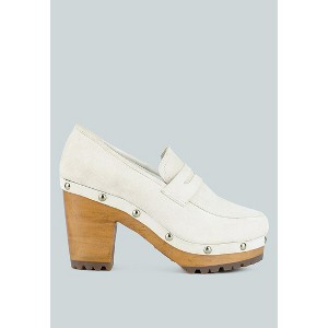 Osage Clogs Loafers In Fine Suede - 1 of 4