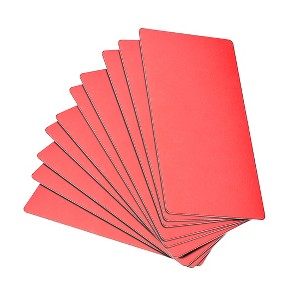 Unique Bargains DIY Laser Printing Office Engraving Aluminium Blank Tags 15 Pcs - 1 of 4