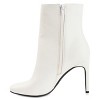 Journee Collection Womens Silvy Inside Zip Stiletto Booties - 2 of 4