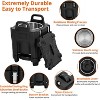 Insulated Food Carrier, 22Qt Capacity, Stackable Hot Box, with Spoon, Wheel and Safe Lock, for Catering, Family Gathering, Canteen, Restaurant - 3 of 4