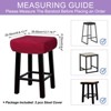 Unique Bargains Soft Thick Anti-Wrinkle Rectangle Polyester Saddle Seat Stool Covers 2 Pcs - 2 of 4
