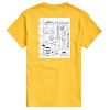Men's - The Office - Office Notebook Scribbles Short Sleeve Graphic T-Shirt - 2 of 4