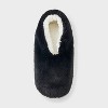 Women's Plush Faux Fur Cozy Slipper Socks with Slip Resistant Soles - Auden™ - 3 of 4