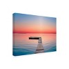14" x 19" James McLoughlin 'Lakescape x' Unframed Canvas Art - Trademark Fine Art - 2 of 4