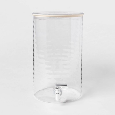 2.6gal Plastic Beverage Dispenser White - Threshold&#8482;