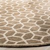 Linden LND127 Power Loomed Indoor/Outdoor Rugs - Safavieh - 3 of 3