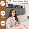 Twin/Twin XL Size Bed Frame with 2 Storage Drawers Linen Upholstered Platform,Noise-Free Metal Support,No Box Spring Needed - 4 of 4
