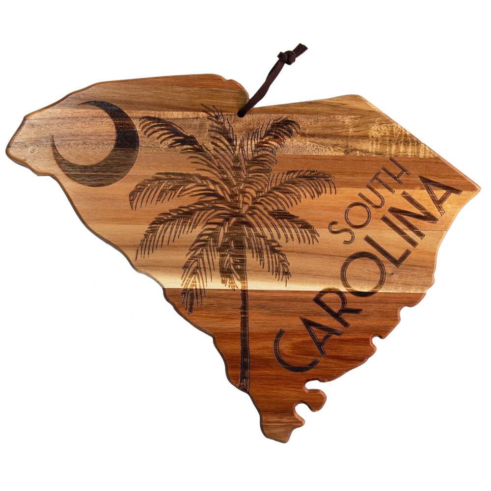 Totally Bamboo Origins South Carolina Cutting Board Brown