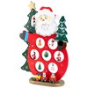 Northlight Santa Claus Cut-Out with Miniature Ornaments Christmas Decoration - 10.25" - 4 of 4