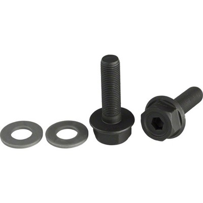 GSport G-bolts Axle Bolts: 3/8" 17mm/6mm Pair Black