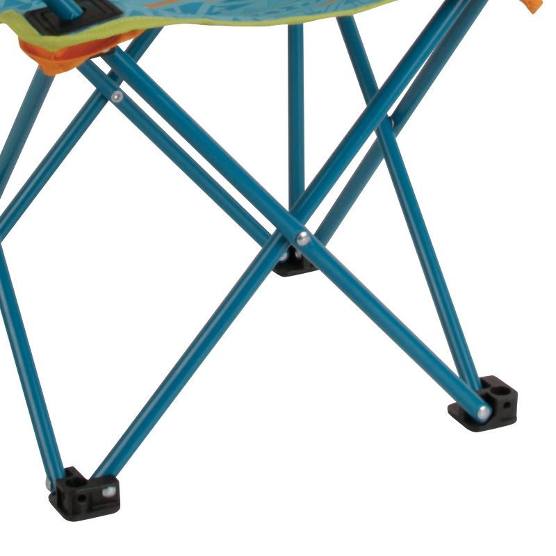 Coleman Kids&#39; Quad Outdoor Portable Camp Chair - Teal, 4 of 7