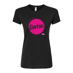 Women's - Barbie - Mattel Barbie Burst Fitted Graphic T-Shirt - 1 of 3
