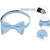Allegra K Men's Solid Color Self-tied Formal Wedding Party Tuxedo Adjustable Bow Ties - 3 of 4