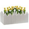 Gardenised Vinyl Planter Box Garden Bed Flower Pot - 2 of 4