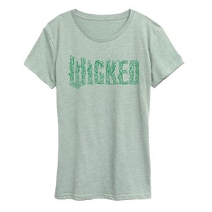 Women's - Wicked - Twisted Tree Branch Logo Short Sleeve Graphic T-Shirt - 1 of 4