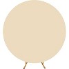 GAOMON Round Arch Backdrop Cover, Circle Arch Stand with Bottom Zipper, Multipurpose Wedding Arched Background Set - 3 of 4