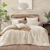 BAGOKIE 5/7 PCS Seersucker Bed in a Bag Bedding Sets with Comforter, Sheets, Pillow Sham, Pillowcase - 4 of 4