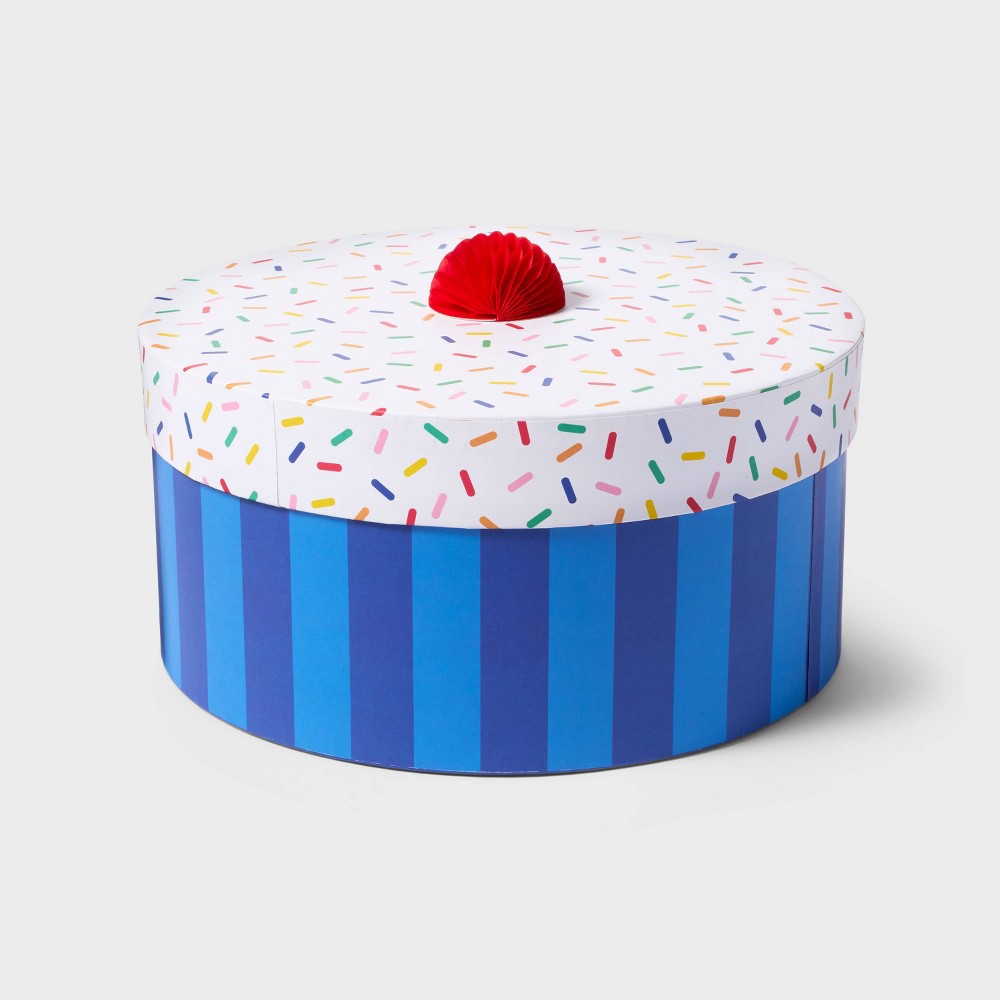 Photos - Other Souvenirs Large Blue Cupcake Box - Spritz™