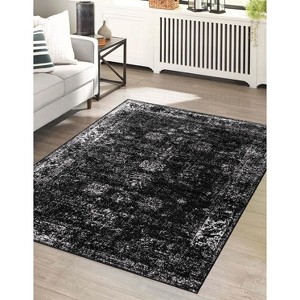 Unique Loom Sofia Casino Floral Indoor Woven Area Rug - 1 of 4