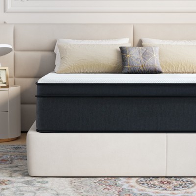 Wuleitex  12-inch Hybrid Mattress with Pocketed Strong Support Coils