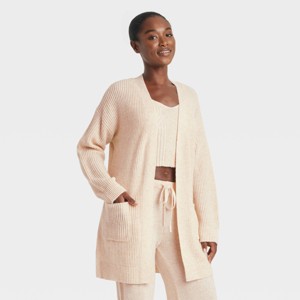 Women's Sweater Robe - Auden™ - 1 of 3