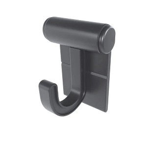 Hang It Simple 2in Wall-Mounted Storage System with Adjustable Hooks – Heavy-Duty Organizer for Tools, Mops, Brooms - 1 of 4