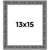 PosterPalooza | Distressed Black Picture Frame - UV Acrylic, Foam Board Backing, Hanging Hardware - 2 of 4