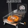 VEVOR Portable Outdoor Oven, 12-inch Pizza Oven, Pellet & Chips & Charcoal Tri-Fuel, Iron Spray Pizza Grill - 4 of 4