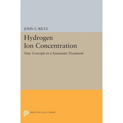 Hydrogen Ion Concentration - (Princeton Legacy Library) by  John Ettore Ricci (Paperback)