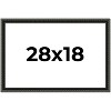 PosterPalooza | Antique Black Picture Frame - UV Acrylic, Backing Board, Hanging Hardware Included - 2 of 4