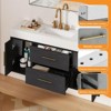 48 Inch Floating Bathroom Vanity With 2 Drawers Wall Mounted Storage Cabinet - 4 of 4