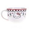 Silver Buffalo Sanrio Hello Kitty Holiday Ceramic Soup Mug | Holds 24 Ounces - 3 of 4