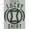 Juniors Womens Marvel St. Patrick's Day Black Widow My Lucky Shirt T-Shirt - 2 of 4