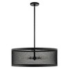 Livex Lighting Industro 5 - Light Chandelier in  Black/Brushed Nickel - 3 of 4