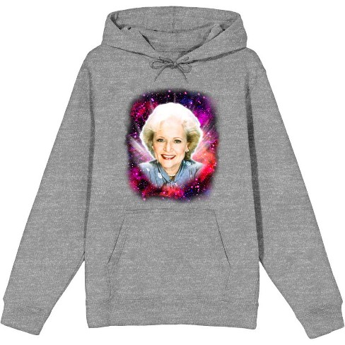 Golden Girls Rose Galaxy Headshot Long Sleeve Unisex Adult Hooded