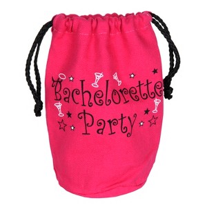 Beistle Bachelorette Tote Bag, 7" x 5.5", (4/Pkg) Multicolored - 1 of 1