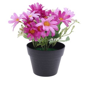 Unique Bargains Artificial Plants Cosmos Plastic 4.33"x4.33"x7.87" 1 Pc - 1 of 4