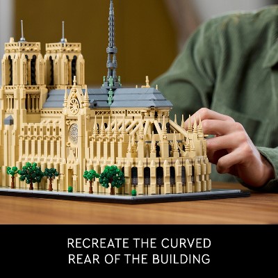 LEGO Architecture Notre-Dame de Paris Replica Build and Display Set