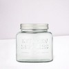 Amici Home Kitchen Supplies Glass Canister Large, Metal Lid, For Kitchen & Dry Food Storage - 2 of 4