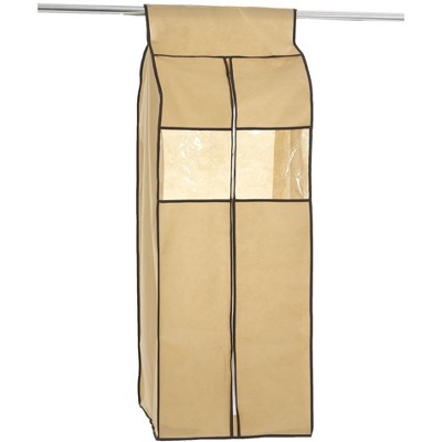 Lakeside Non-Woven Garment Storage Cover - Hanging Closet Clothing Protector