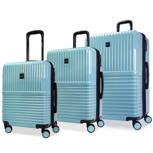 World Traveler Dejuno Tonal 3-Piece High-Quality Polycarbonate Lightweight Hardside Expandable Spinner Luggage Set with TSA Lock - 1 of 4