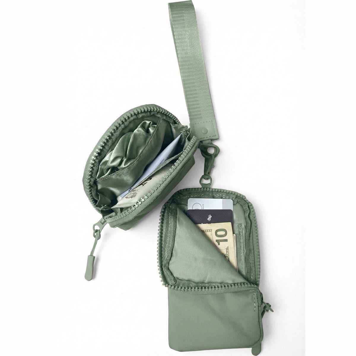 Joan & David The Hold-All Sport Nylon 3 Piece Set Phone Case Wallet, Zip Coin Pouch & Key Chain Lanyard - thumbnail 5
