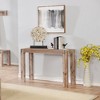 40" Woodstock Acacia Media Console Table Brushed Driftwood - Alaterre Furniture: Rustic Elegance for Home - 2 of 4