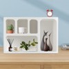 YIYIBYUS Modern Wall Shelves for Wall Decor, Desktop Storage Cabinet - 2 of 4